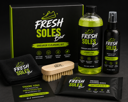 Fresh Soles Bar™ Fresh Soles Bar™ Premium Sneaker Cleaning Kit | Deep Clean, Protect & Restore Shoes