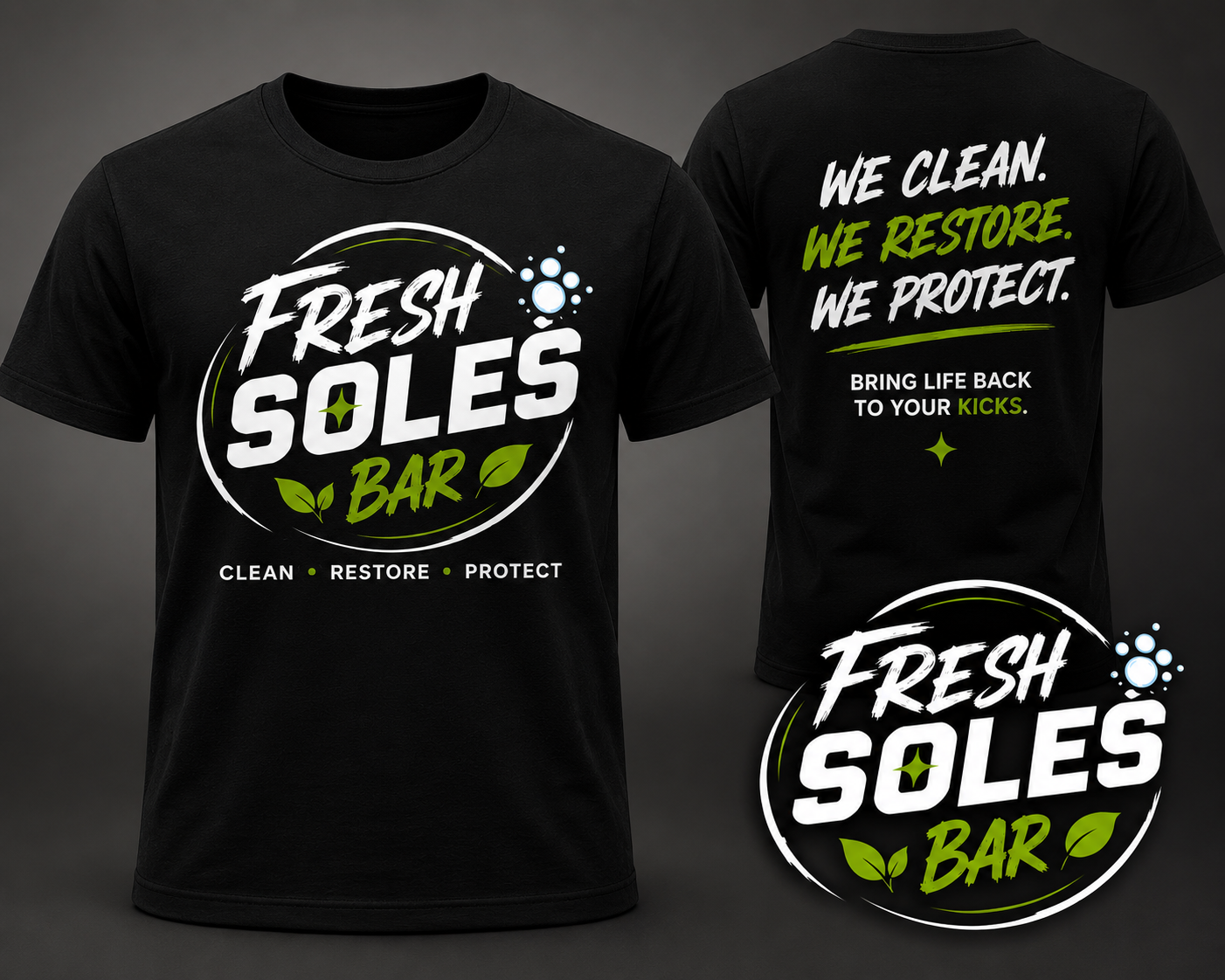 Fresh Soles Premium Soft T-Shirt | Official Logo Tee