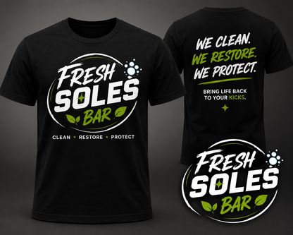 Fresh Soles Premium Soft T-Shirt | Official Logo Tee