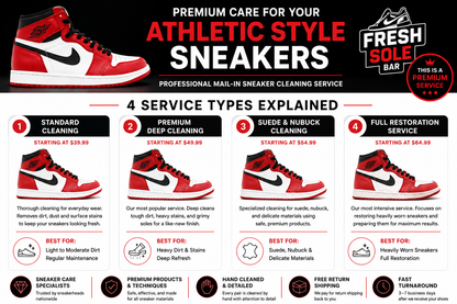 Athletic Sneaker Cleaner Service